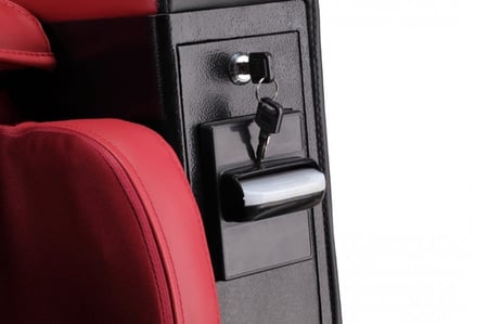 كرسي تجاري بصندوق عملة مدمج