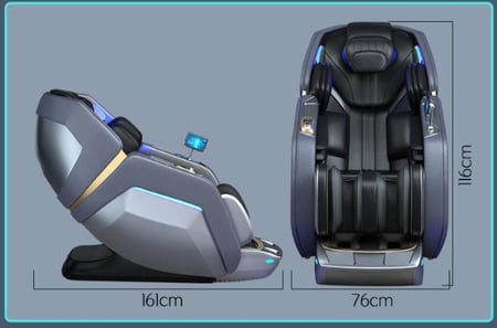 كرسي مساج أسود VIP للاستخدام المنزلي (CZ-H530 )