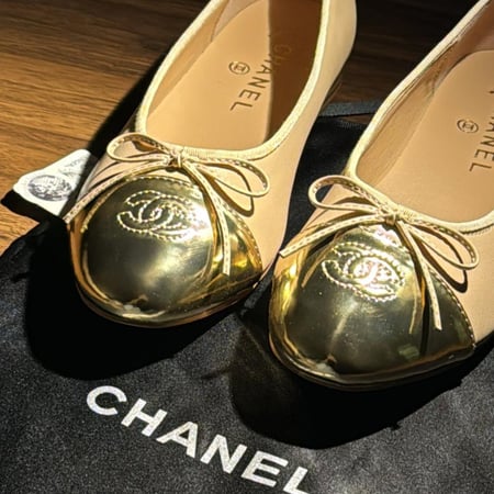 chanel ballet flats