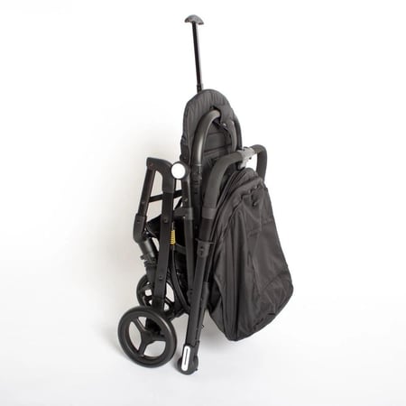 عربية أطفال ثنائية الاتجاه  بقماش مربعات  – راحة وتحكم في كل اتجاه