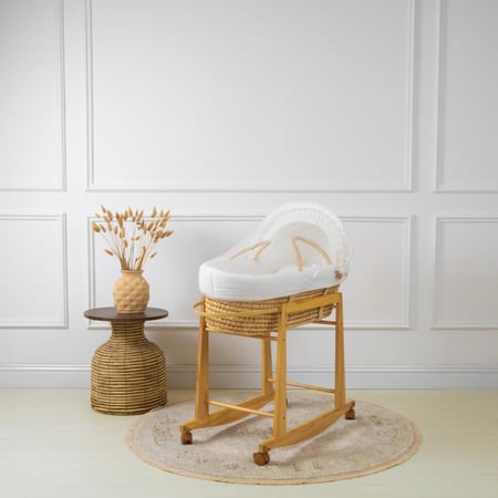 سلة موسى قش بقماش فيسبوك