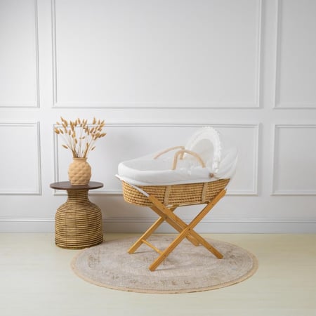 سلة موسى قش بقماش فيسبوك