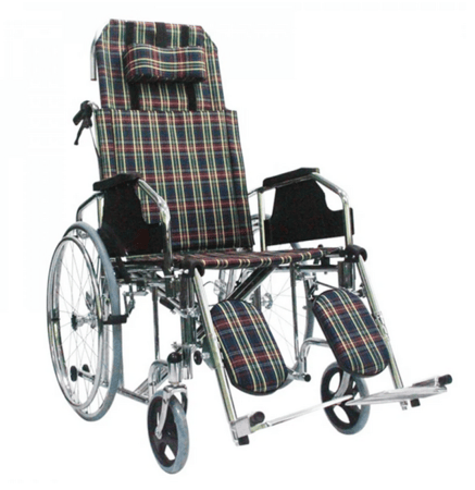 كرسي متحرك ظهر طويل