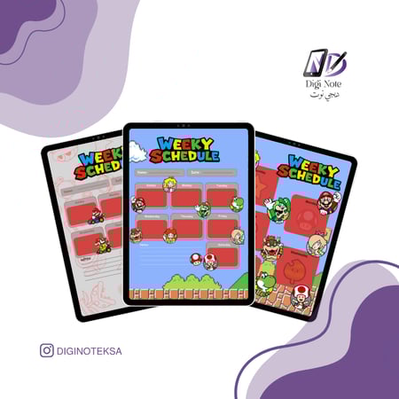 Mario Organizers – Three Different Designs