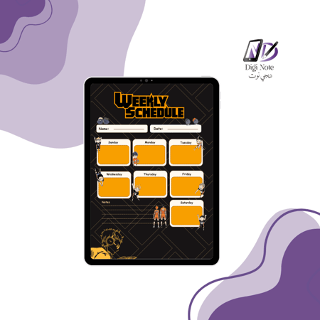 Haikyuu!! Digital Organizers – Three Different Forms