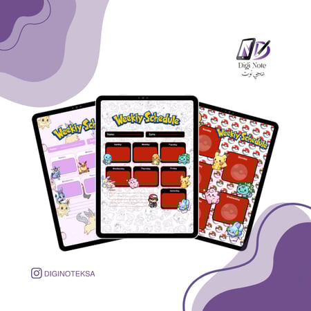 Pokemon Organizers – Three Different Designs