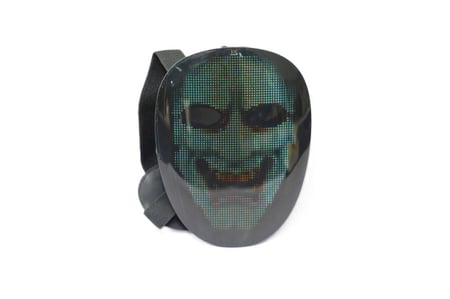 قناع LED ذكي قابل للبرمجة – تحكّم كامل بإطلالتك الضوئية