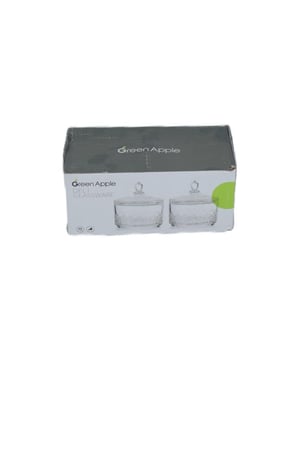 طقم تمرية زجاجية 2 حبة – شفافية راقية للضيافة