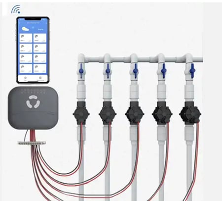 تايمر موقت ري ذكي 6 محطات  24AC