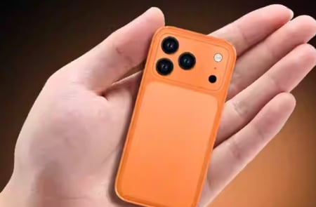 شبية الايفون 17 برو ماكس MINI بذاكرة 2تيرا + 24 رام