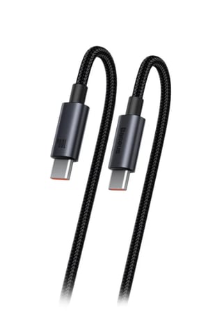 تكبير كابل Baseus Minimalist USB-C إلى USB-C بقوة 100 وات وبطول 3.3 قدم كابل Baseus Minimalist USB-C إلى USB-C بقوة 100 وات كابل Baseus Minimalist USB-C إلى USB-C بقوة 100 وات كابل Baseus Minimalist USB-C إلى USB-C بقوة 100 وات كابل Baseus Minimalist