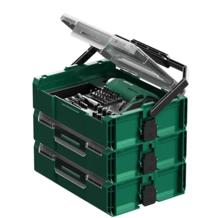 مجموعة أدوات Green Lion GTS-700 - أخضر