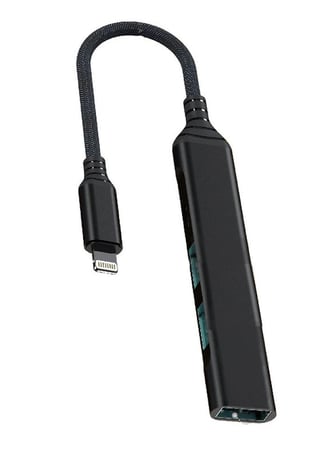 DIGIT PLUS-4 في 1 كابل محول الصوت iPhone