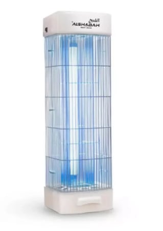 الشبح الاصلي جهاز الذكي لقتل البعوض بمصباح صاعق كهربائي 3800 فولت مع ضوء UV بقوة 22-25 واط – قاتل الحشرات الطائرة