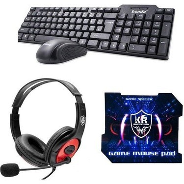 كيبورد و سماعة و ماوس K120