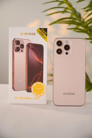 جوال (256) M-Horse 16promax + ساعة الترا الرياضية هدية
