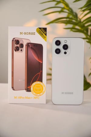 جوال (256) M-Horse 16promax + ساعة الترا الرياضية هدية