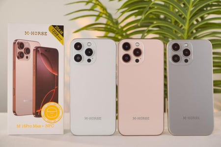 جوال (256) M-Horse 16promax + ساعة الترا الرياضية هدية