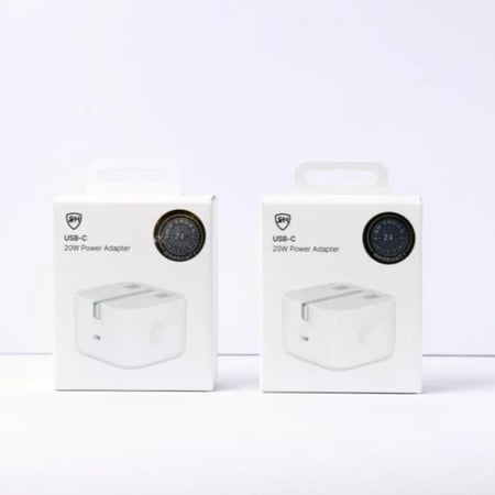 العرض الاقوي لايفون (15/16) 2 شاحن جداري و عدد 4 كيبل تايبسي تو تايبسي