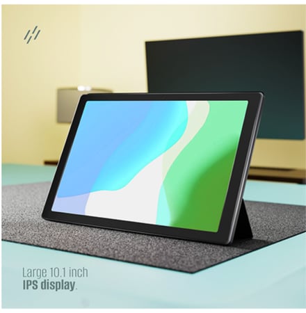 احدث اصدار تابلت معالج سريع يدعم اندرويد 13 حجم 10 انش ذاكرة 128 جيجا, رام 4 جيجا 5G مع هدية كيبورد + سماعة + قلم من HEATZ