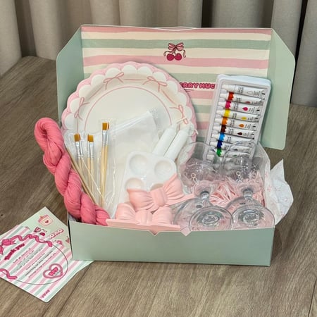 بوكس الرسم على كاسات الزجاج لشخصين