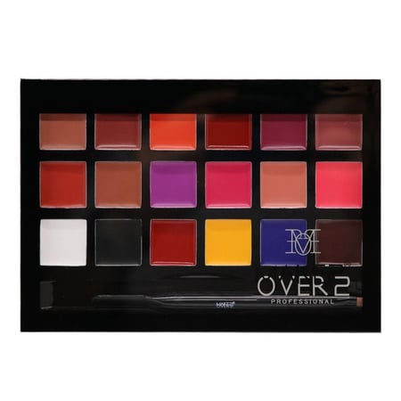 باليت احمر شفاه الاحترافية من ميك اوفر22-M3701