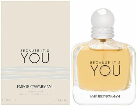 عطر ارماني بيكوز اتس يو النسائي او دو بارفيوم 100مل