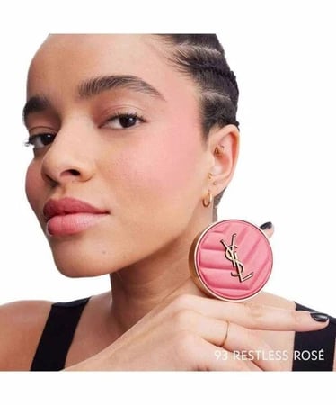 ايف سان لوران أحمر خدود ميك مي بلش ريستليس روز 93