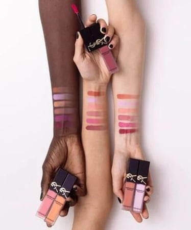 ايف سان لوران احمر شفاه سائل ميك مي بلاش ليكويد نود 44