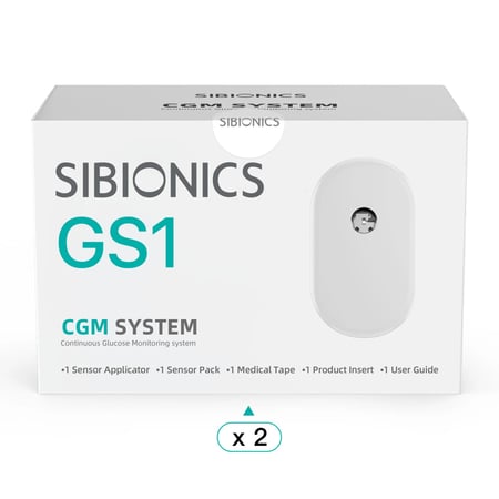 Package of 6  GS1 CGM