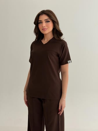 سكراب نسائي لون بني