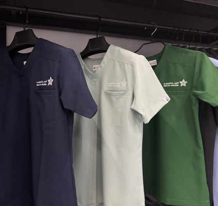 تطريز شعار على حسب الطلب/شعار الصحة القابضة/جميع التجمعات الصحية