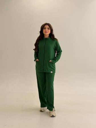 جاكيت طبي نسائي لون اخضر