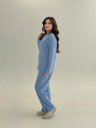 جاكيت طبي نسائي لون سماوي Sky Blue