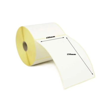 ورق باركود حراري مقاس 150*100