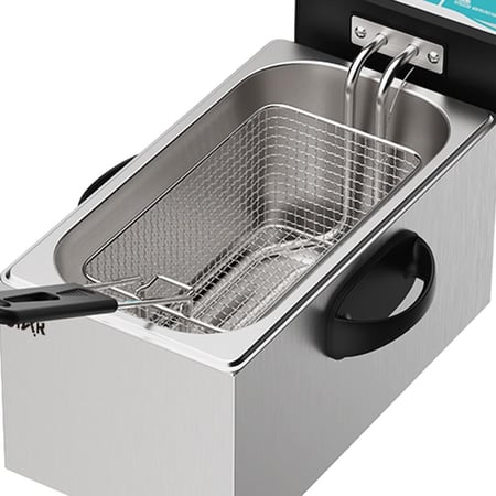 ويننج ستار قلاية كهربائية ، سعة 4 لتر , سطح غير لاصق , 2000 واط , ابيض , ST-9203