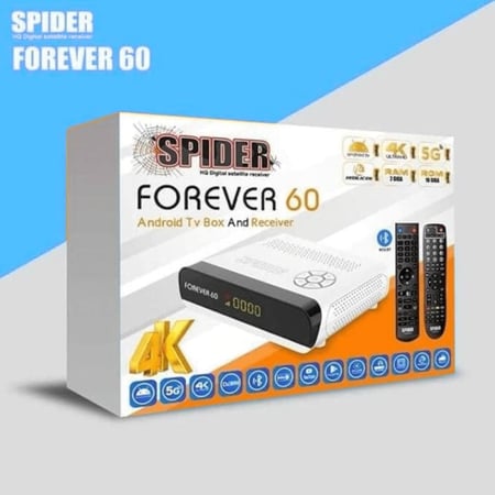 رسيفر سبايدر بتقنية 4K وبنظام اندرويد