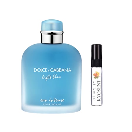 عينة لايت بلو او انتنس