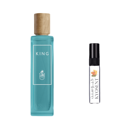 عينة من عطر كنق من ماركة عساف عبر كيو سنت