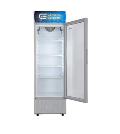 جنرال سوبريم , ثلاجة عرض باب واحد زجاجي ,275 لتر ,ابيض ,GS295X