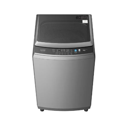 جنرال سوبريم غسالة اوتوماتيك فتحة علوية 15 كيلو، 8 برامج، خاصية تنظيف الحوض، اضاءة داخلية للحوض، موتور نحاسي، حوض وريمات، فلتر شباك استانلس ستيل - GS15T25SSA