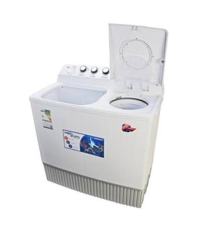 ادميرال غسالة نصف اوتوماتيك بحوضين 7 كغم مع مقبض تحكم رقمي - ADTT20KUWCQ