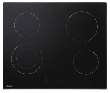 سطح البا 4 عيون سراميك لمس 60 سم A S EV C 604 XF