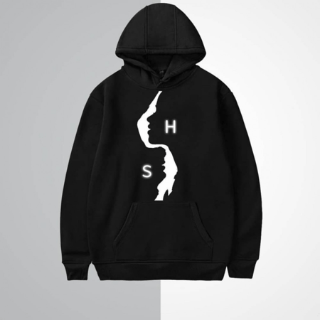 بلوفر برسمة بالحروف المضيئة طباعة