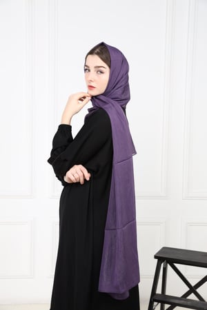 طرحة موف شيفون بلمعة