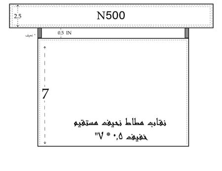 نقاب مطاط عملي – خفيف ومريح للاستخدام اليومي
