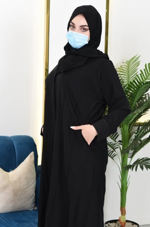 عباية عملية بجيوب