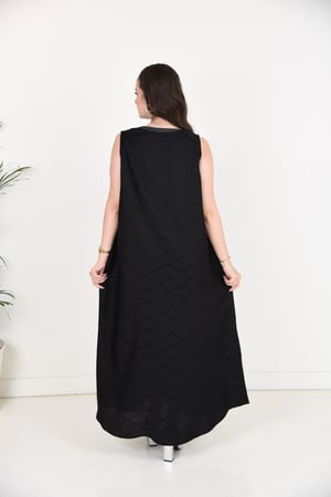 فستان عباية داخلي جاكار