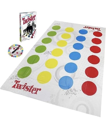 لعبة تويستر الكلاسيكية الممتعة Twister