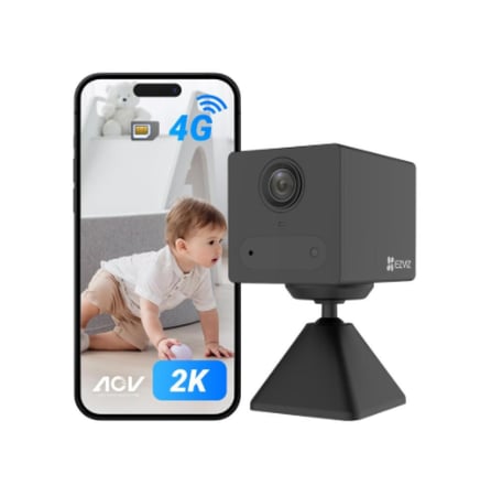 كاميرا EZVIZ CB2 — 4G شريحة بيانات